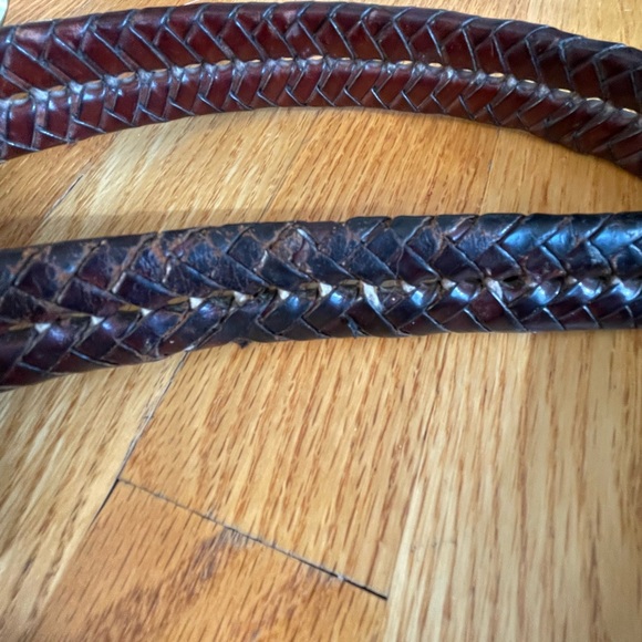 Coach weave leather belt. - Picture 5 of 7